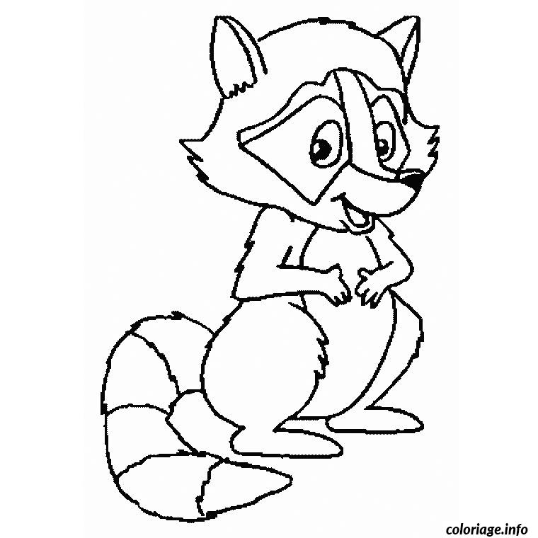 Coloriage A Imprimer Animaux De La Foret