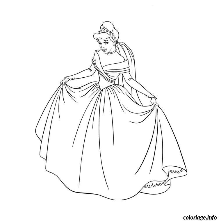 Coloriage Cendrillon 2 Jecolorie Com