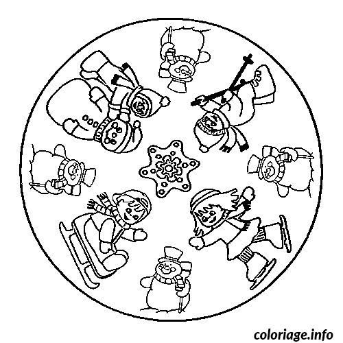 Coloriage A Imprimer Hiver
