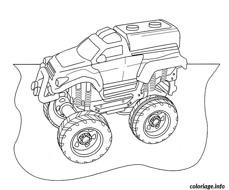 Coloriage A Imprimer Voiture 4 X 4