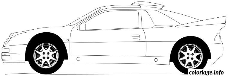 Coloriage De Voiture Tuning A Imprimer