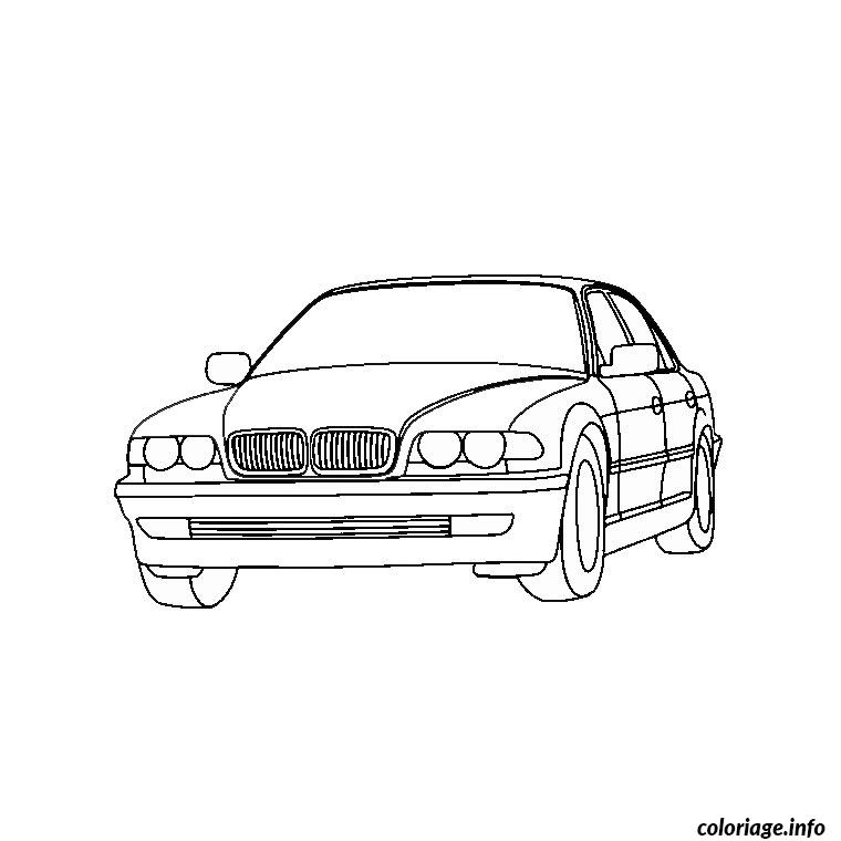 Coloriage Bmw A Imprimer