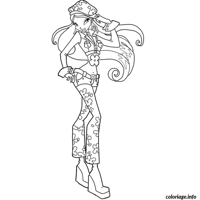 Coloriage A Imprimer Gratuit Winx