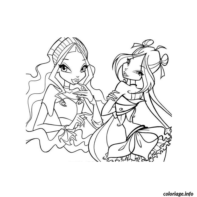 Jeux De Coloriage De Winx
