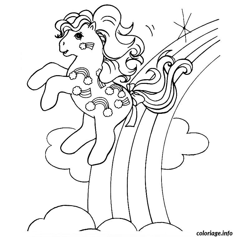 Coloriage A Imprimer Petit Poney