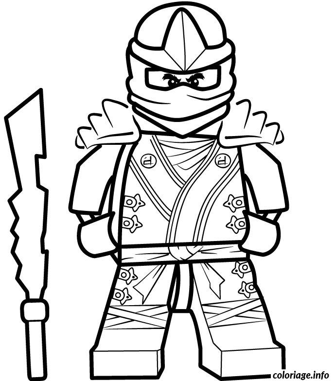 Coloriage Lego Ninjago A Imprimer Gratuit