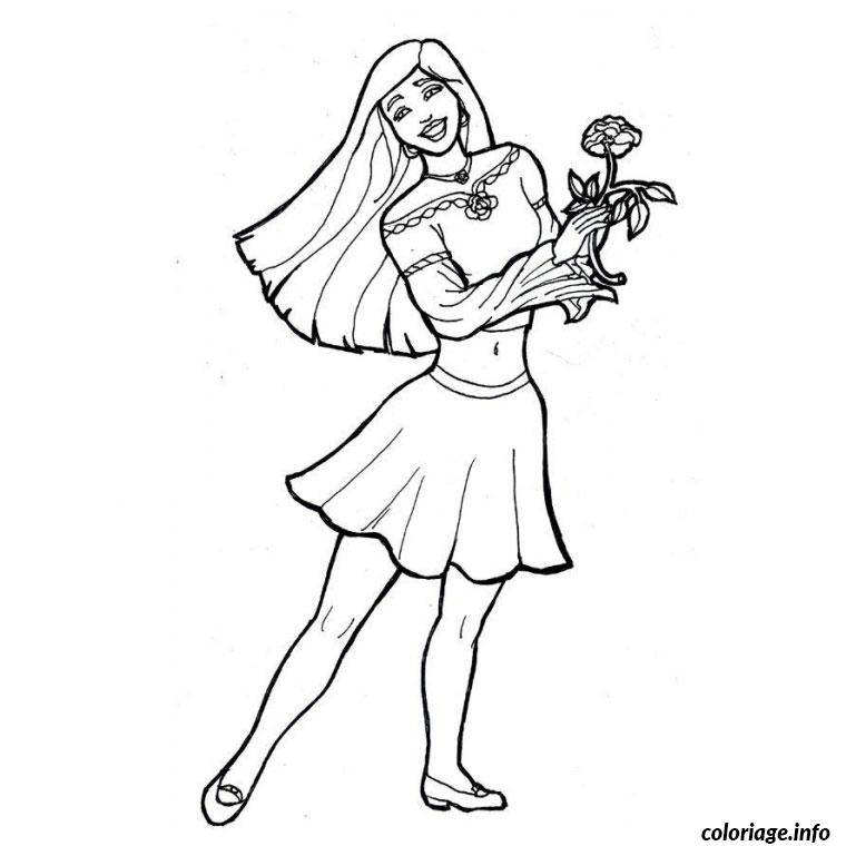 Image De Coloriage Pour Fille