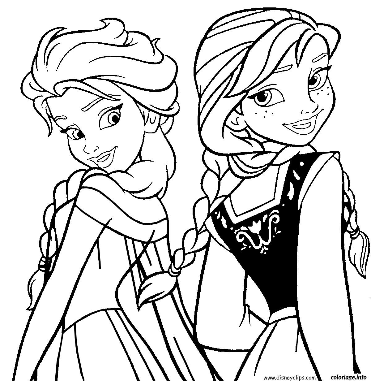 Coloriage A Imprimer Gratuit Elsa La Reine Des Neiges
