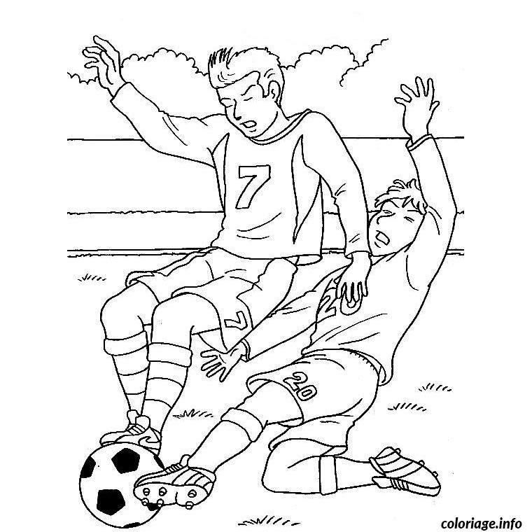 Coloriage Magique De Foot A Imprimer