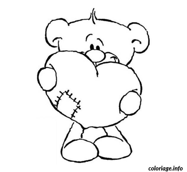 i love you bear coloring pages - photo #24