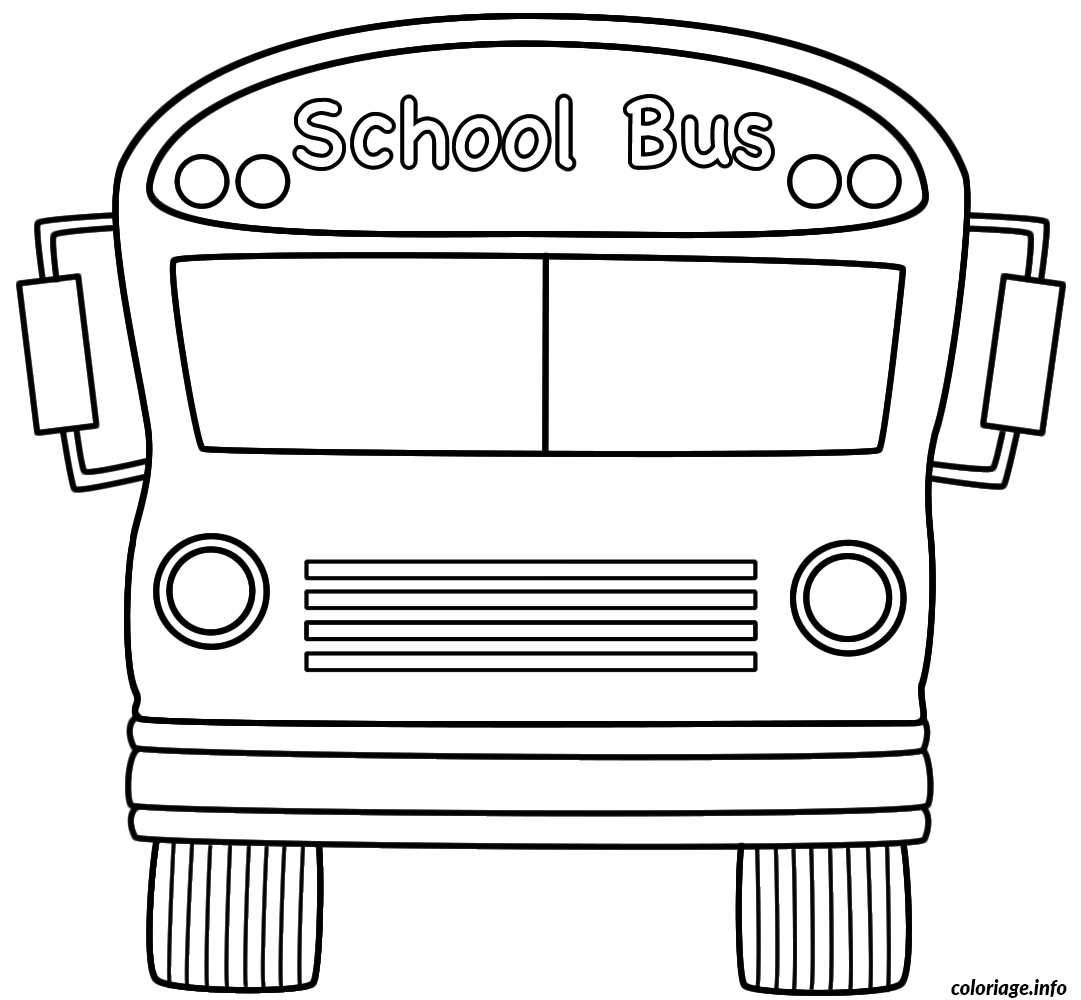 Coloriage A Imprimer Bus