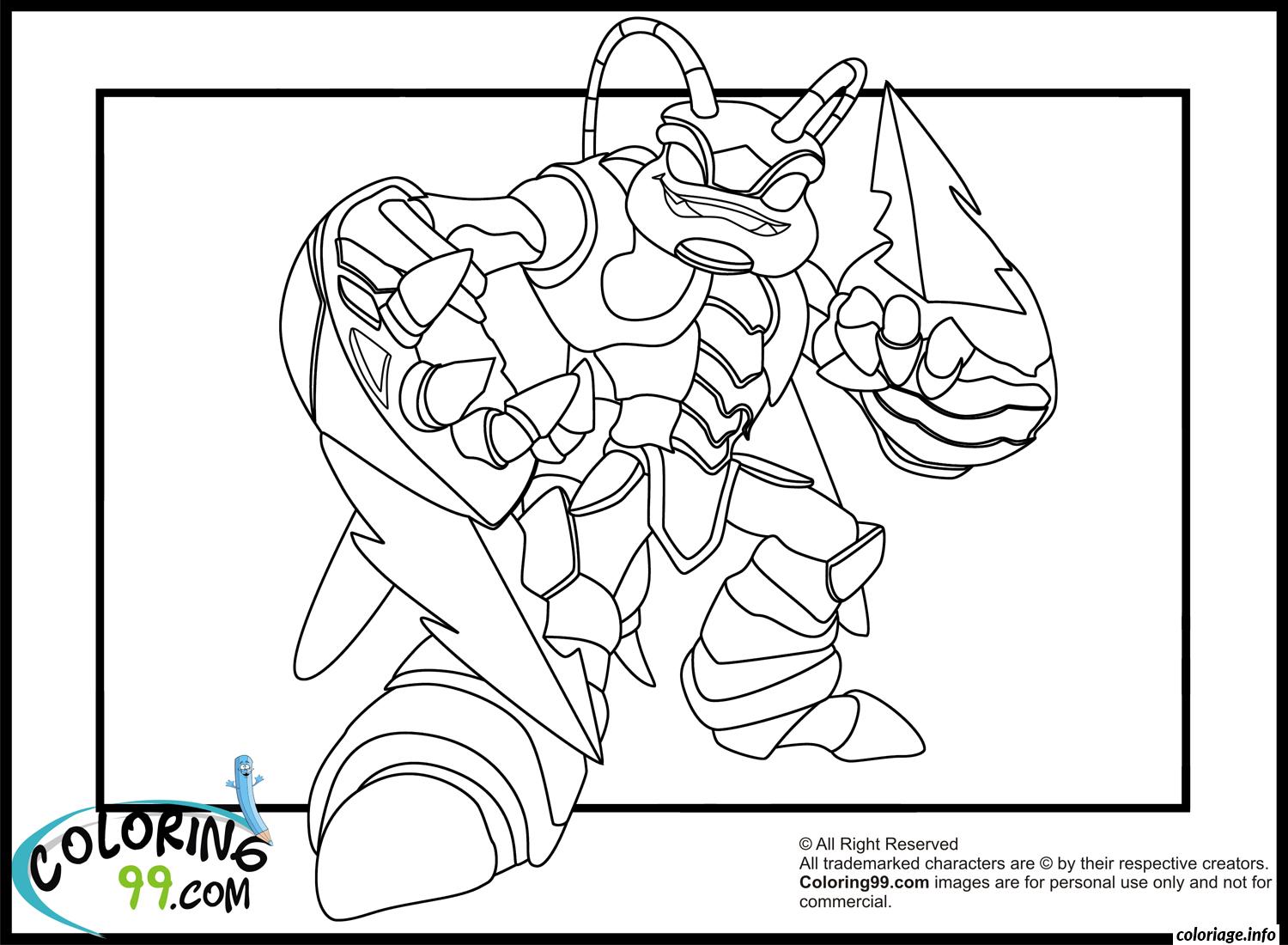 dessin skylanders 49 coloriage dessin 9015