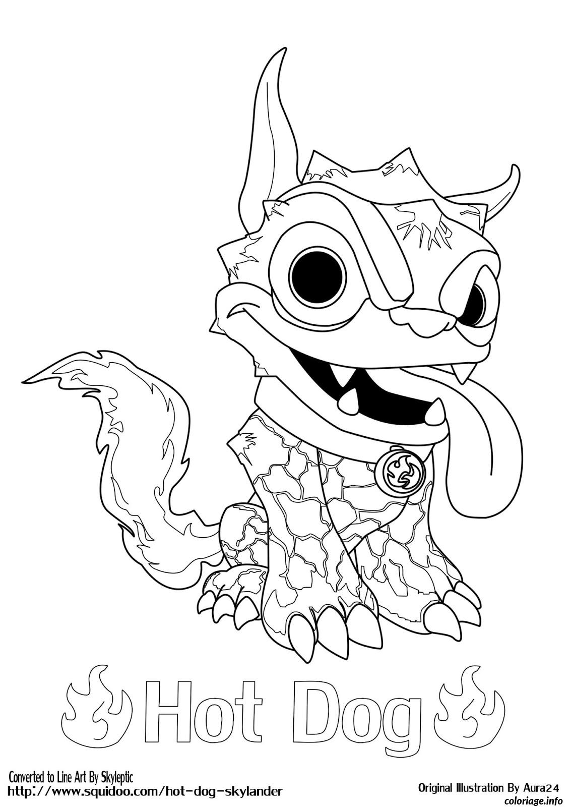 Coloriage En Ligne Skylanders