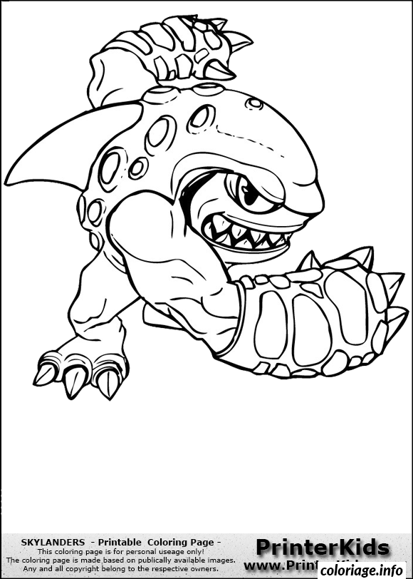 dessin skylanders 41 coloriage 9066