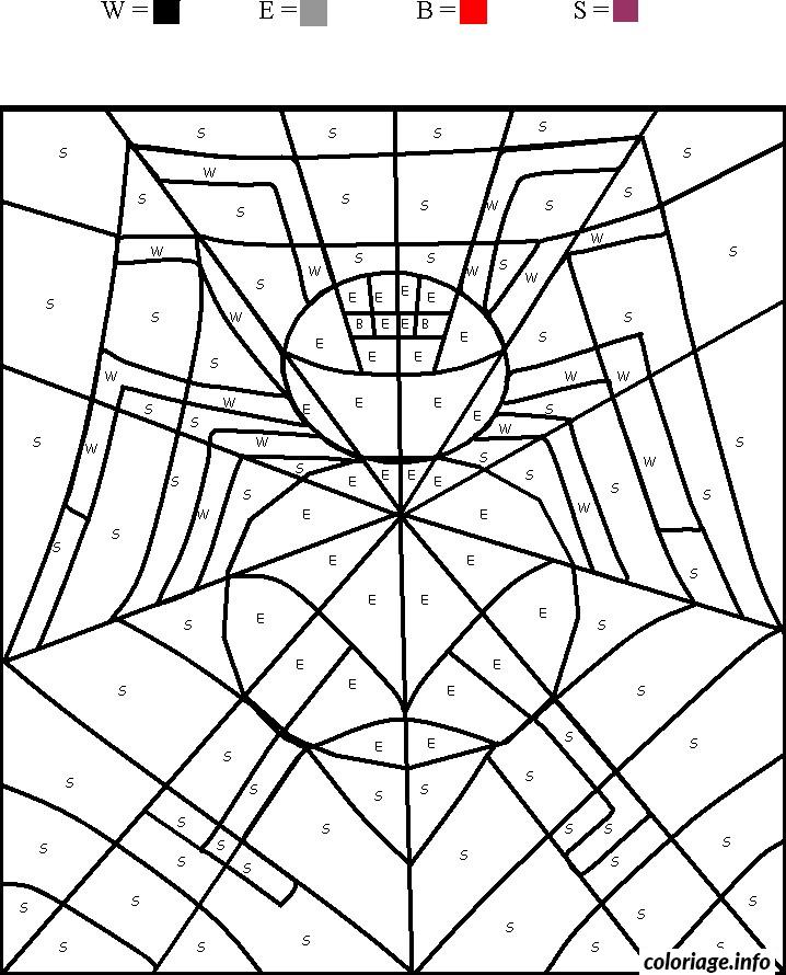 Coloriage A Imprimer Araignee