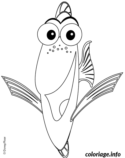 Coloriage Dory A Imprimer