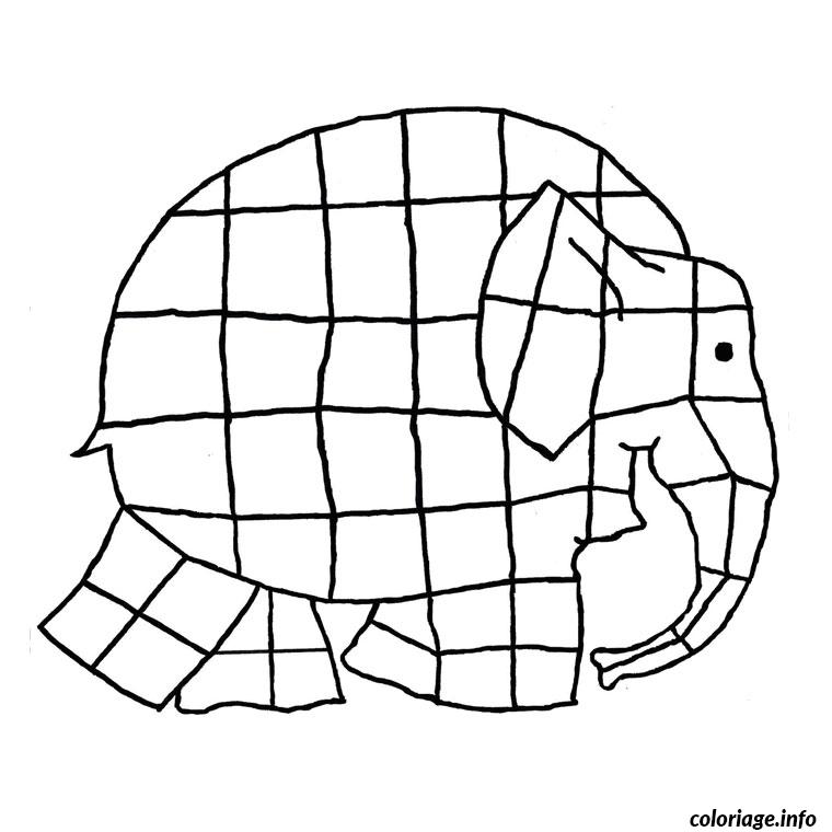 Coloriage Elephant A Imprimer Gratuit