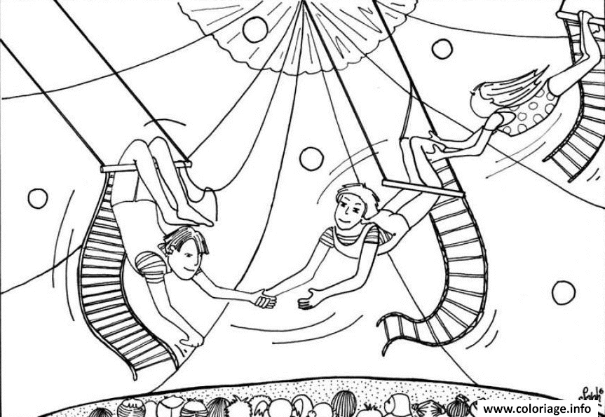 Coloriage Cirque A Imprimer Gratuit