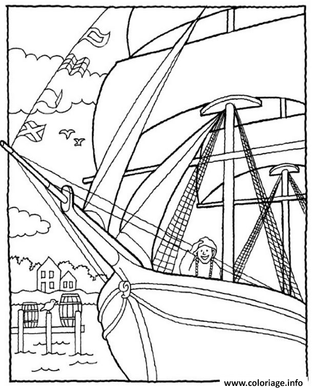 early settlers coloring pages - photo #35