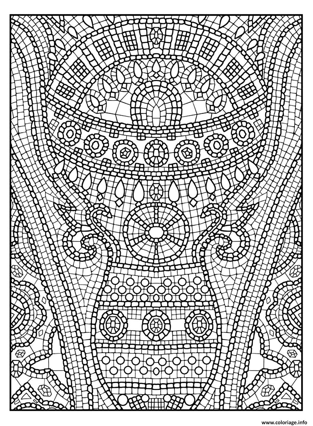 Coloriage Adulte Zen Anti Stress A Imprimer 11 Dessin   Imprimer