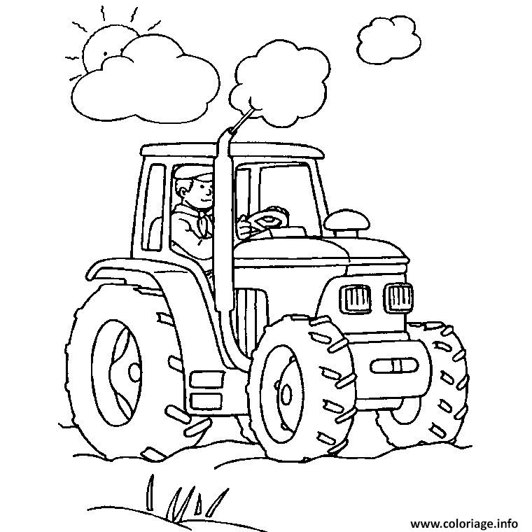 Coloriage La Ferme A Imprimer