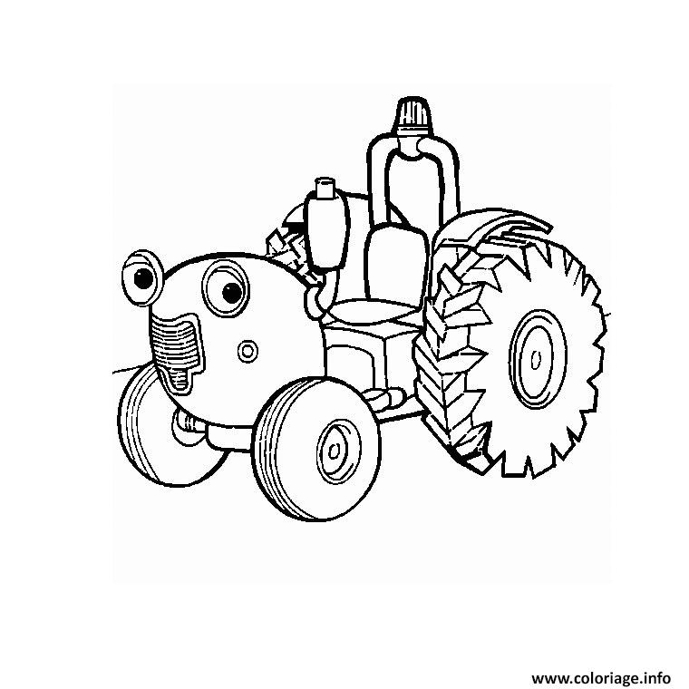 Coloriage Tracteur A Imprimer