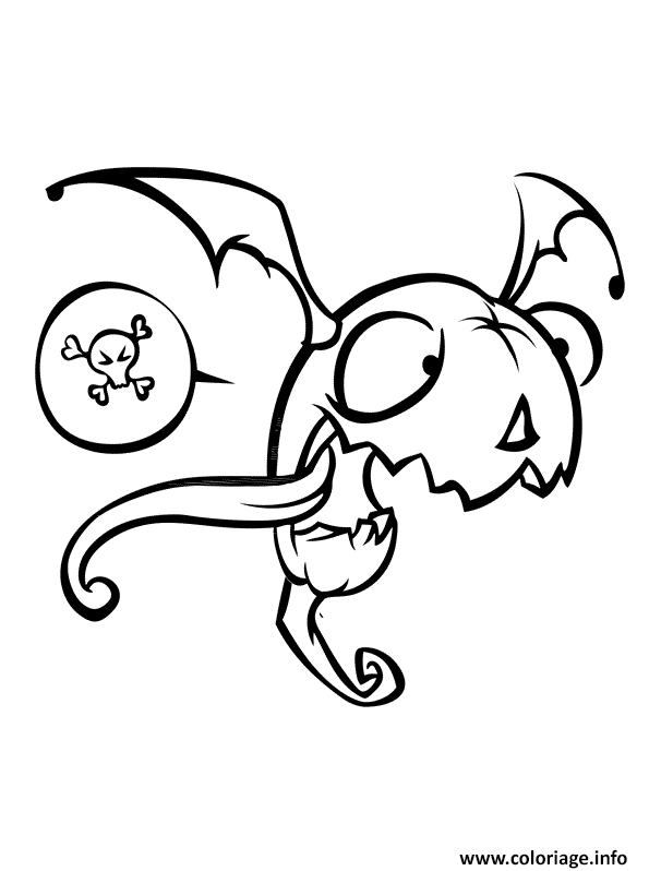 Coloriage Citrouille En Ligne