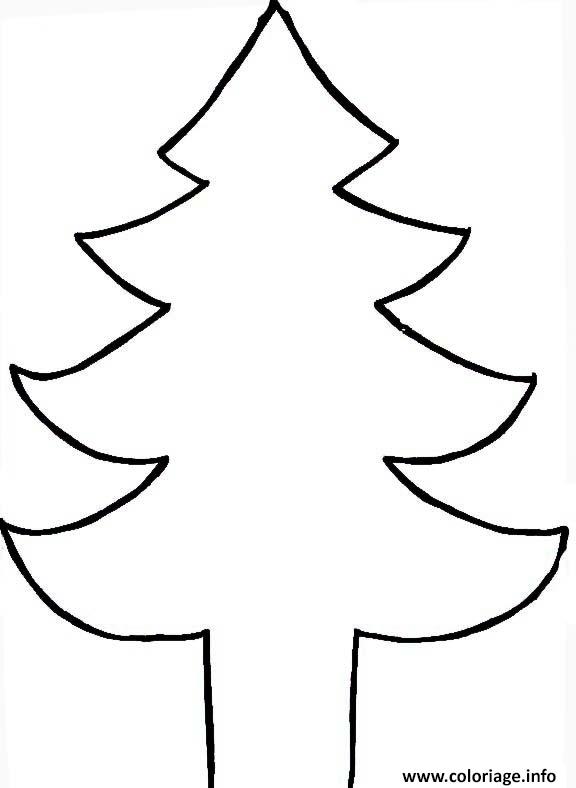 Coloriage Sapin De Noel Gratuit A Imprimer