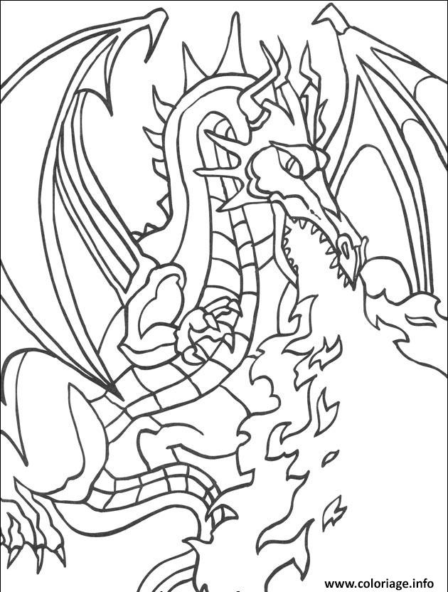 Coloriage dragon 148 - JeColorie.com