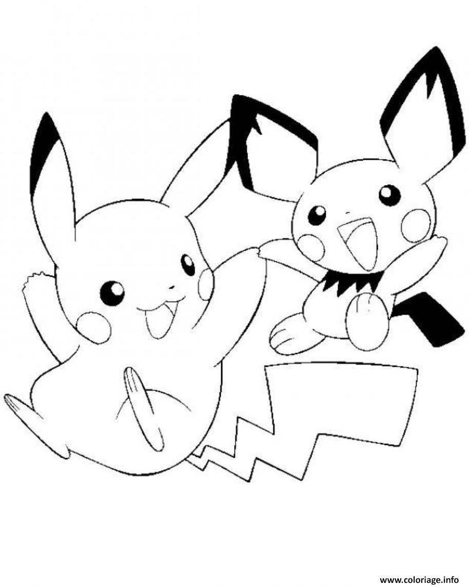 Coloriage Pikachu Gratuit Imprimer Settingloc