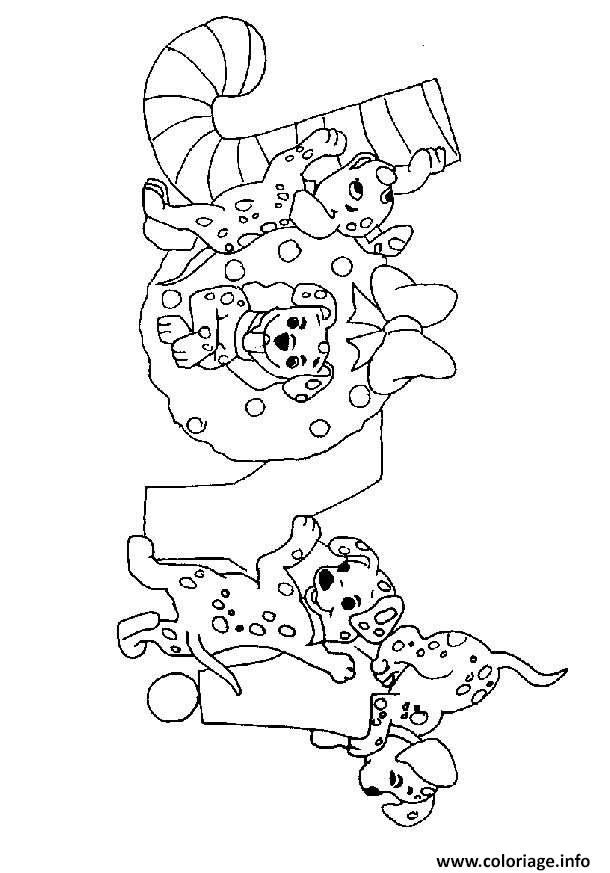 Coloriage disney noel facile 16 - JeColorie.com