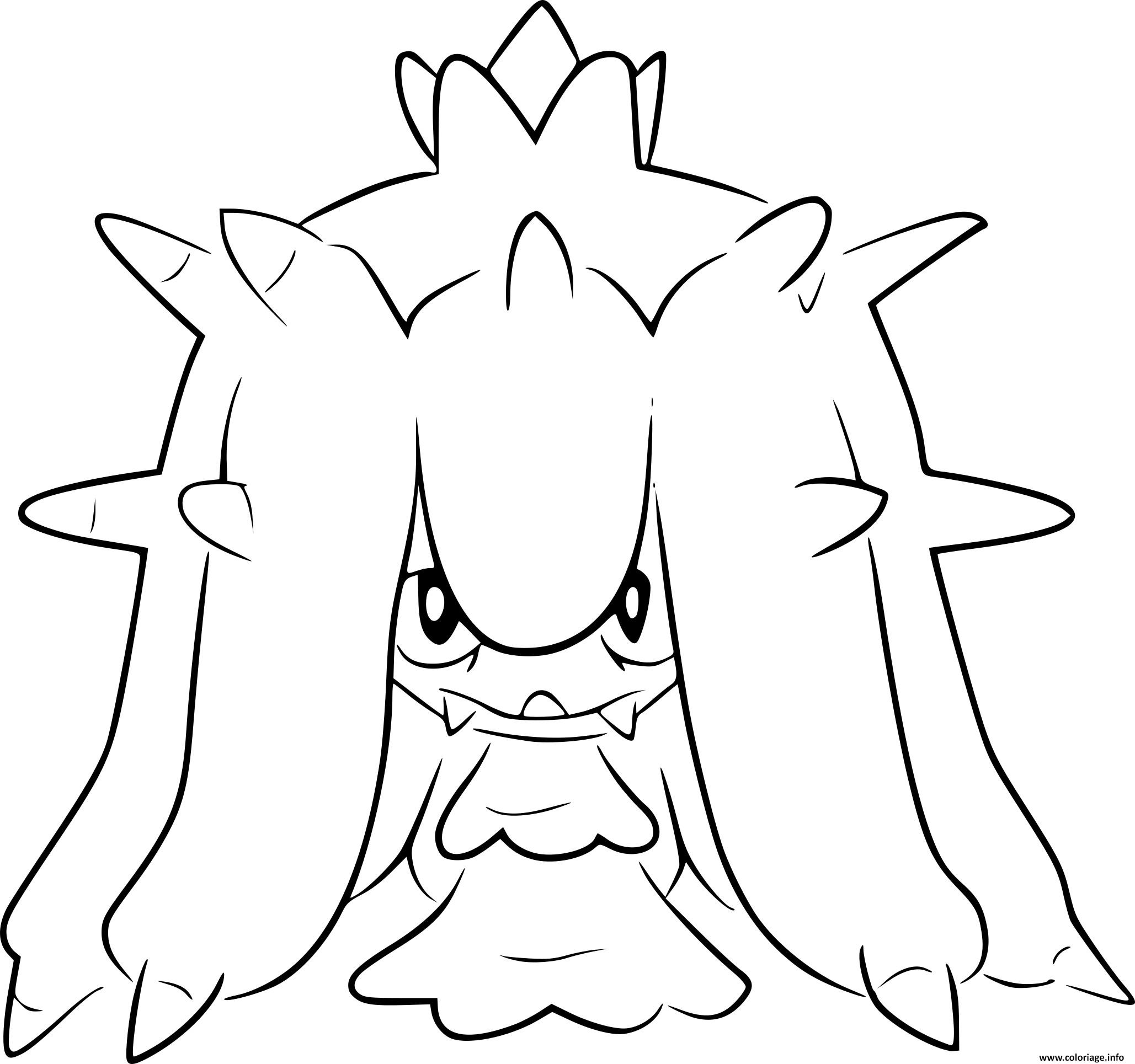 Unique Coloriage Pokemon Lune Raichou Sans Coulleur