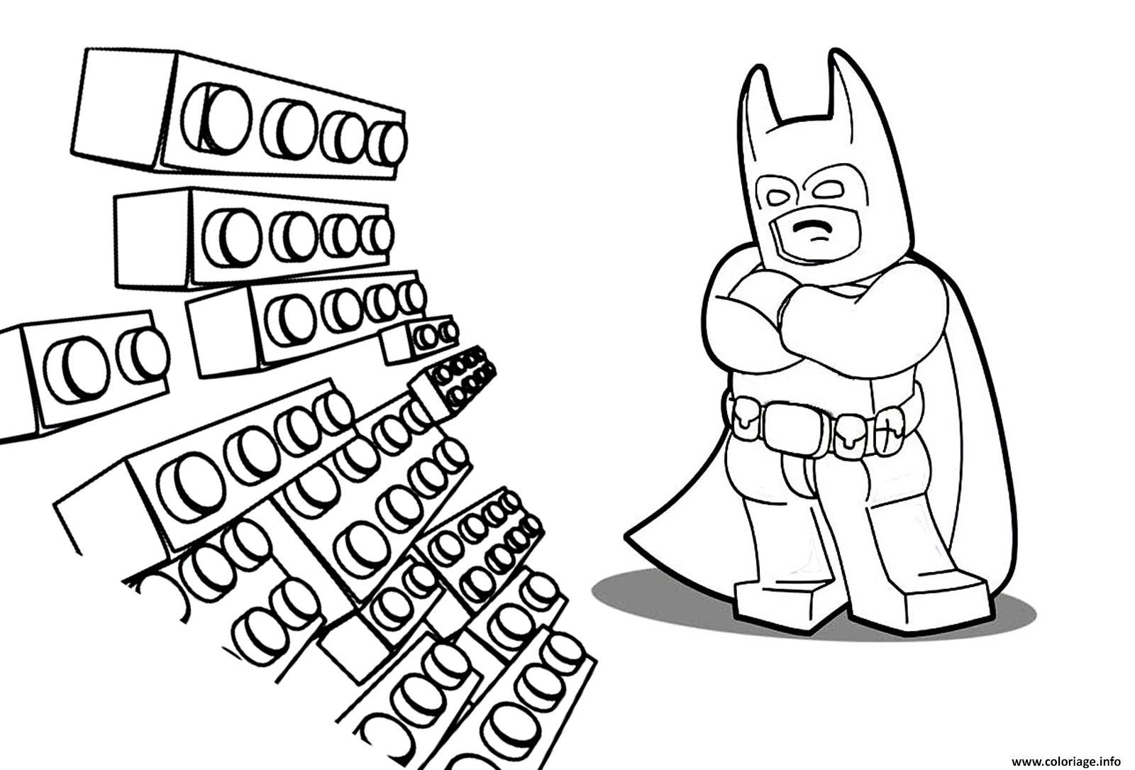 Coloriage Lego Batman Movie Adventure Kids
