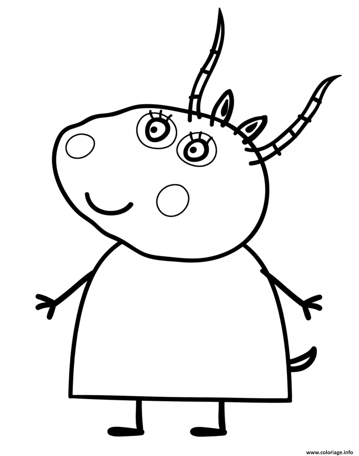 Coloriage peppa pig 150  JeColorie.com