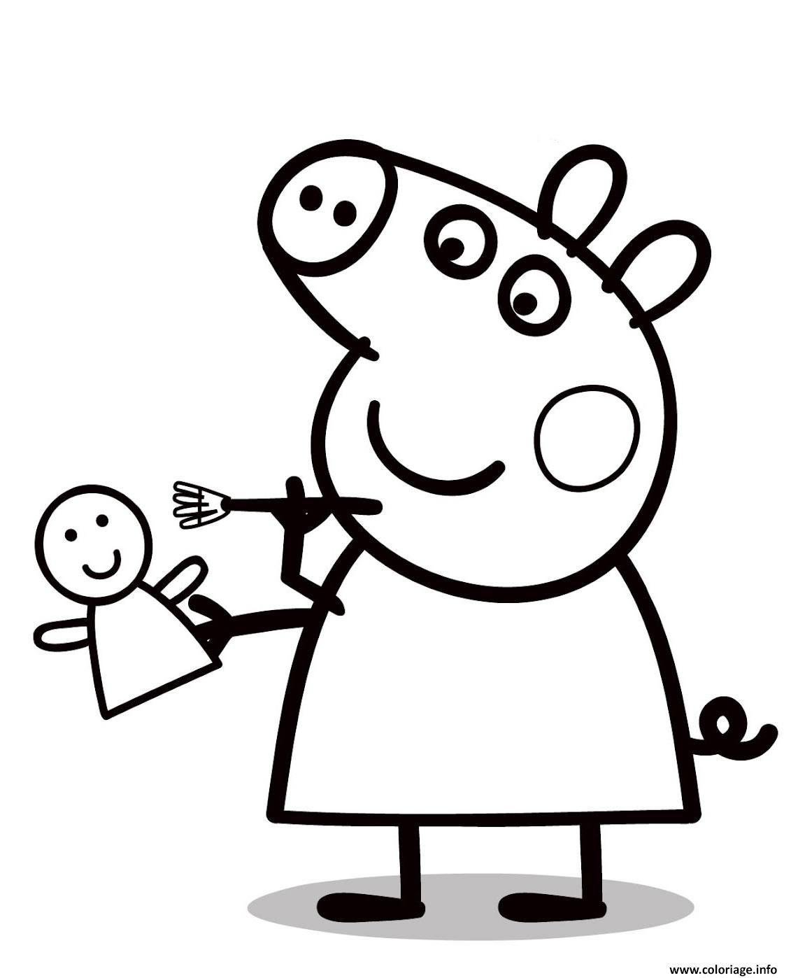 Dessin Peppa Pig A Imprimer Dessin Dessin Peppa Pig A Imprimer Dessin