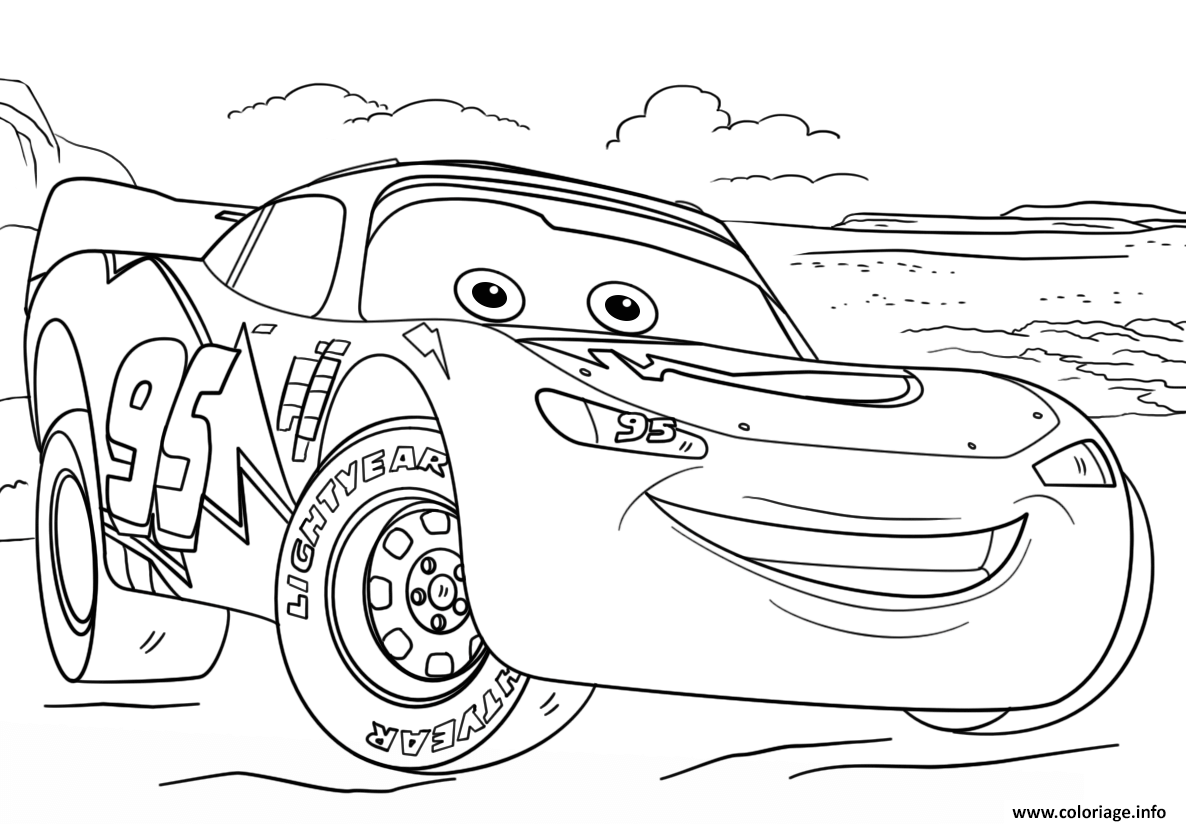 coloriage-lightning-mcqueen-from-cars-3-2-disney-jecolorie