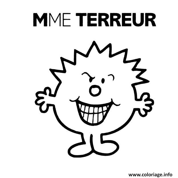 Coloriage De Monsieur Et Madame