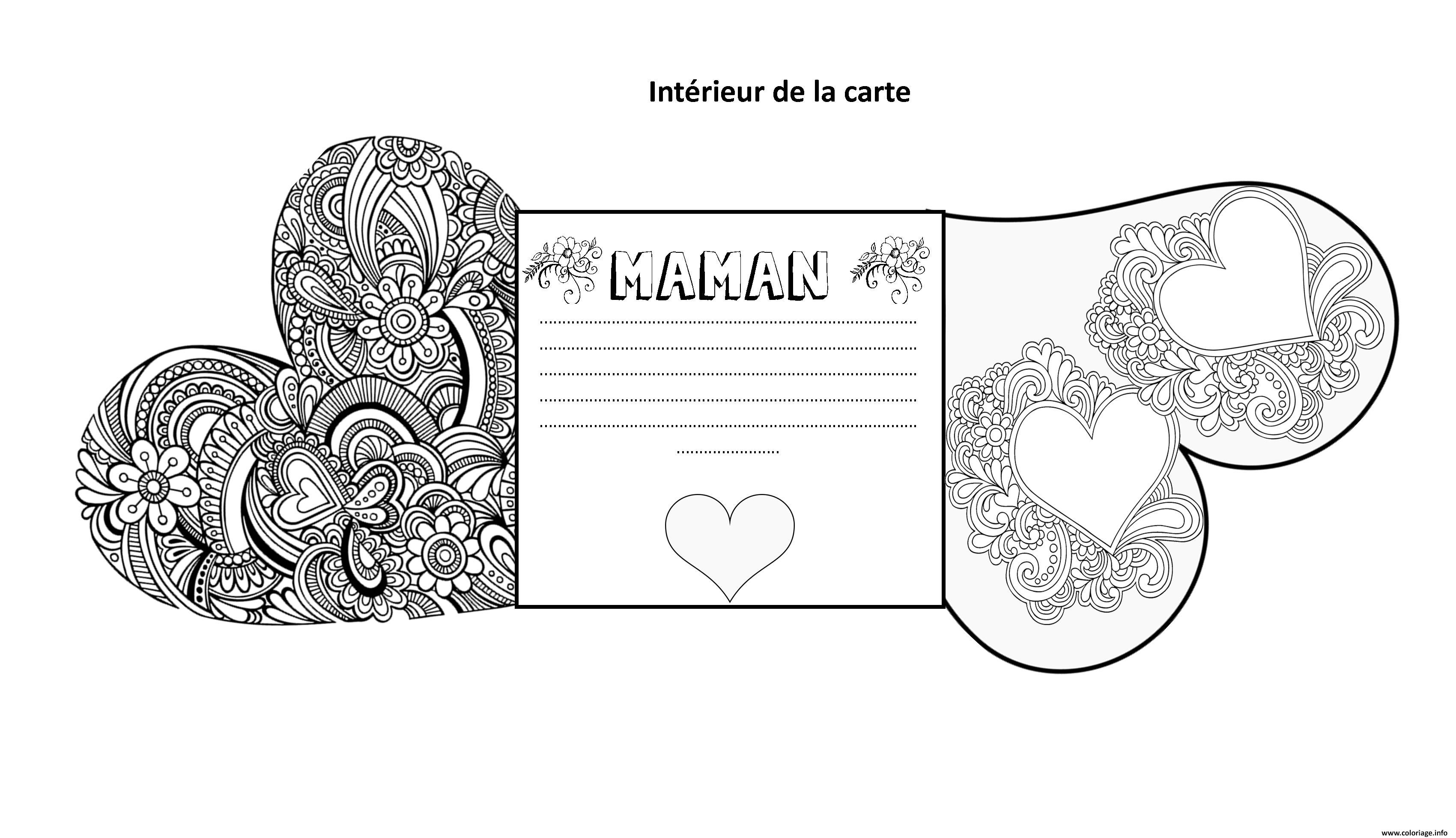 Coloriage A Imprimer Pour Maman