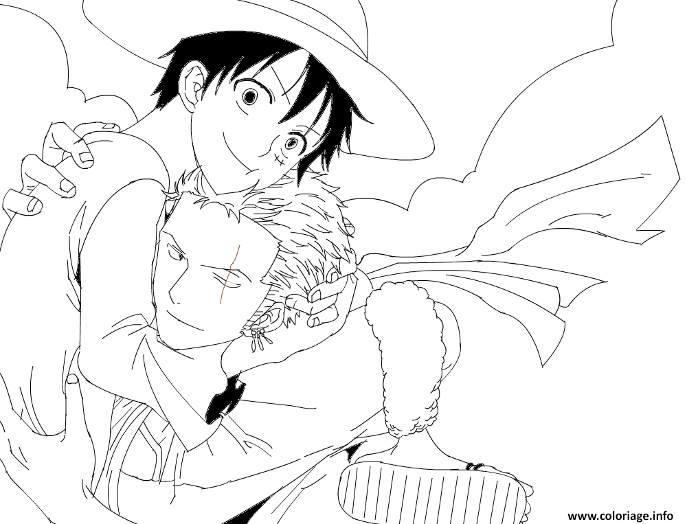 Livre De Coloriage One Piece