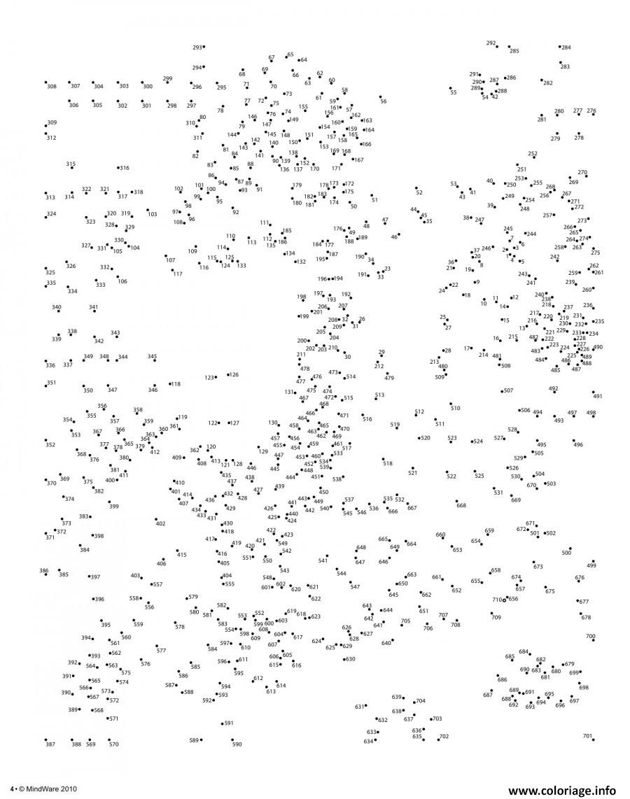 Coloriage Points A Relier Gratuit