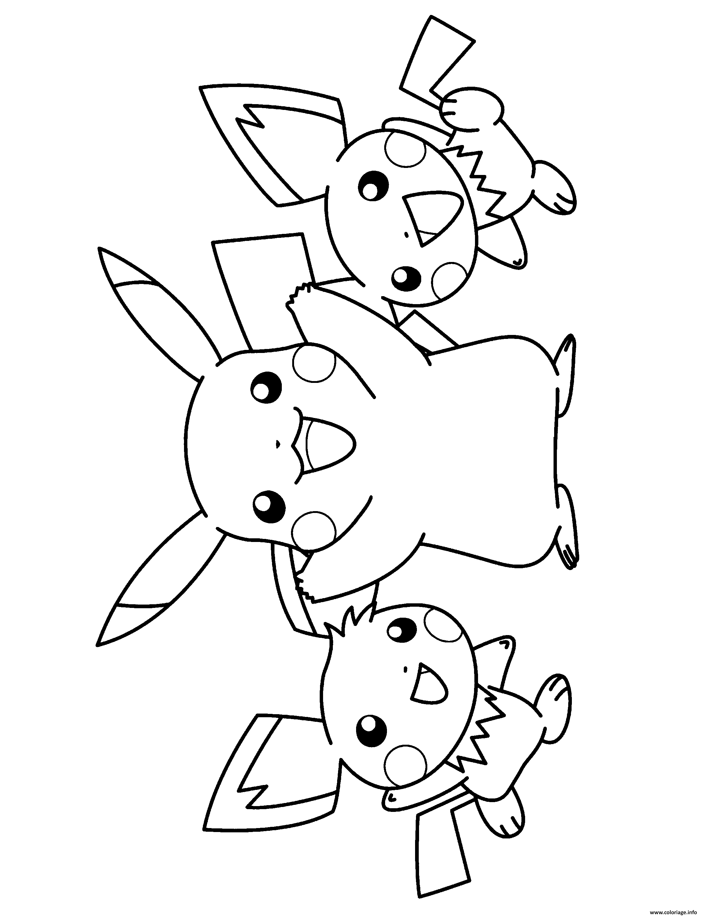 Dessin hugo lescargot pokemon pikachu Coloriage Gratuit   Imprimer