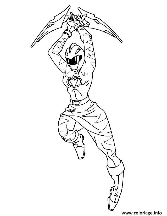 Coloriage Power Rangers A Imprimer Gratuit