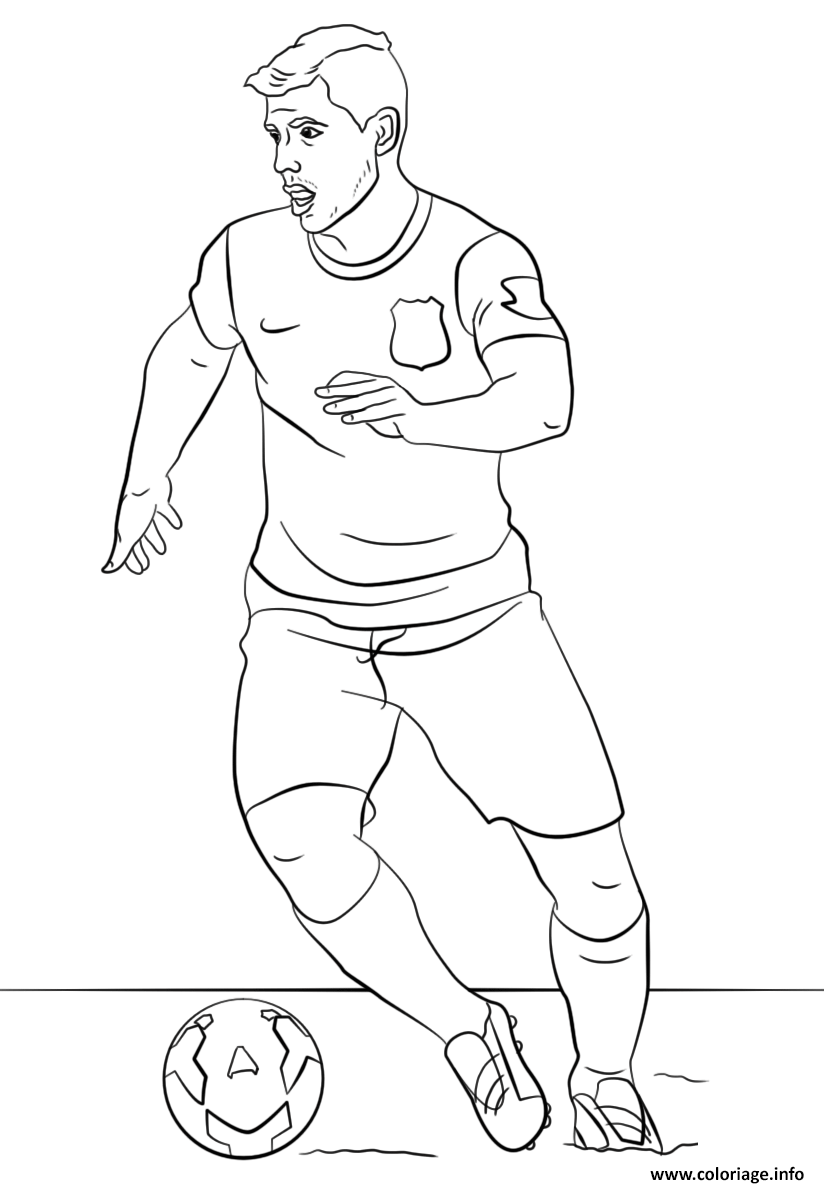 Coloriage Gratuit De Foot