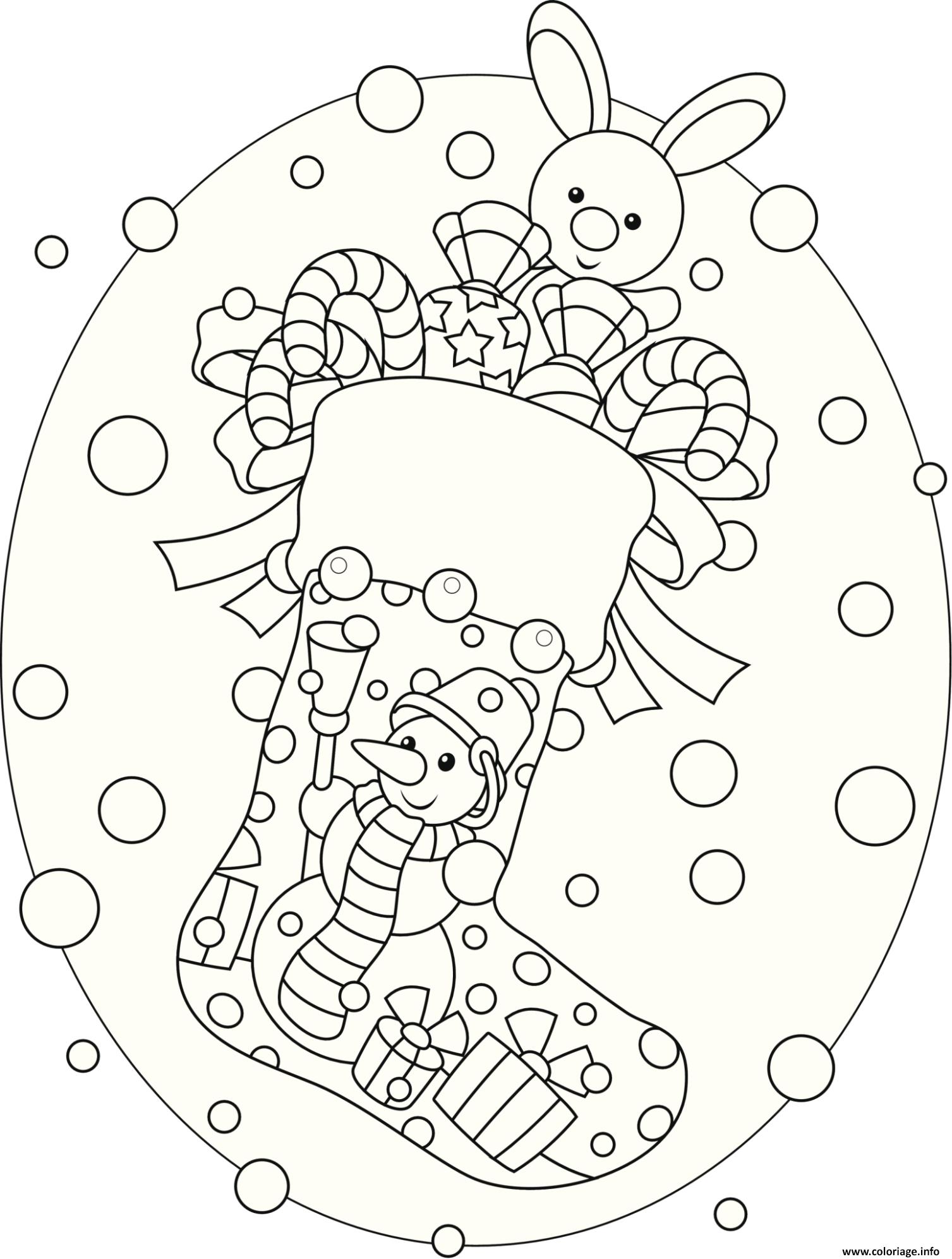 Coloriage Noel Gratuit Imprimer