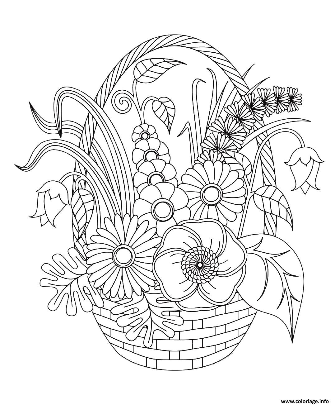 Coloriages Fleurs Gratuits A Imprimer