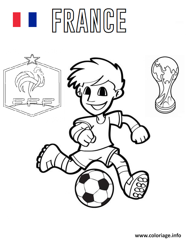 Coloriage Coupe Du Monde 2018