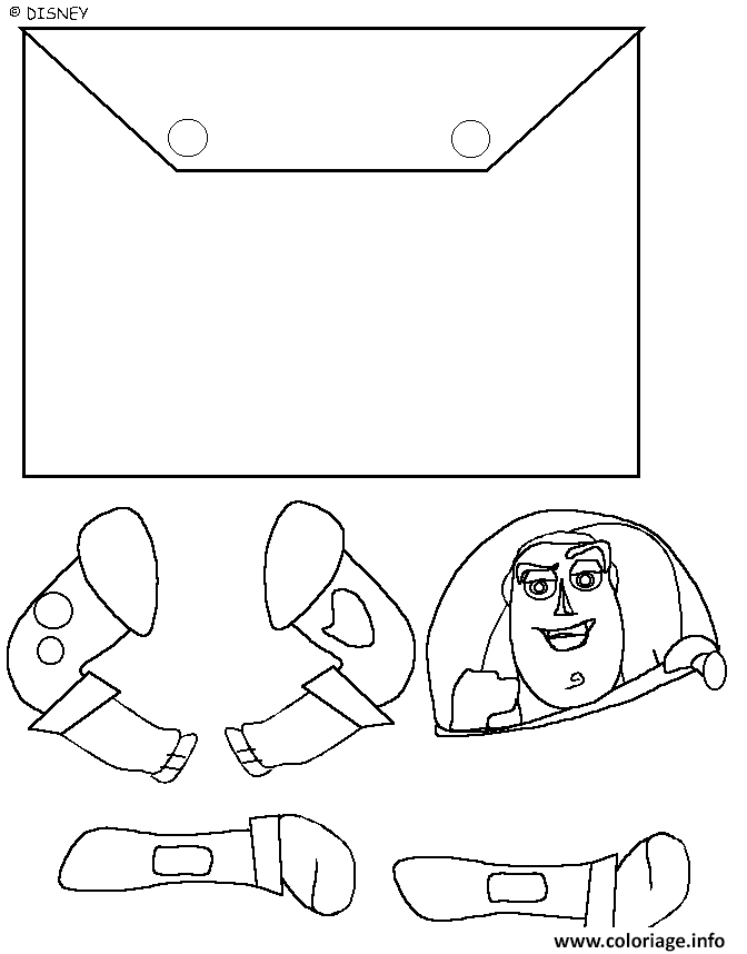 Coloriage Buzz L Eclair Imprimer