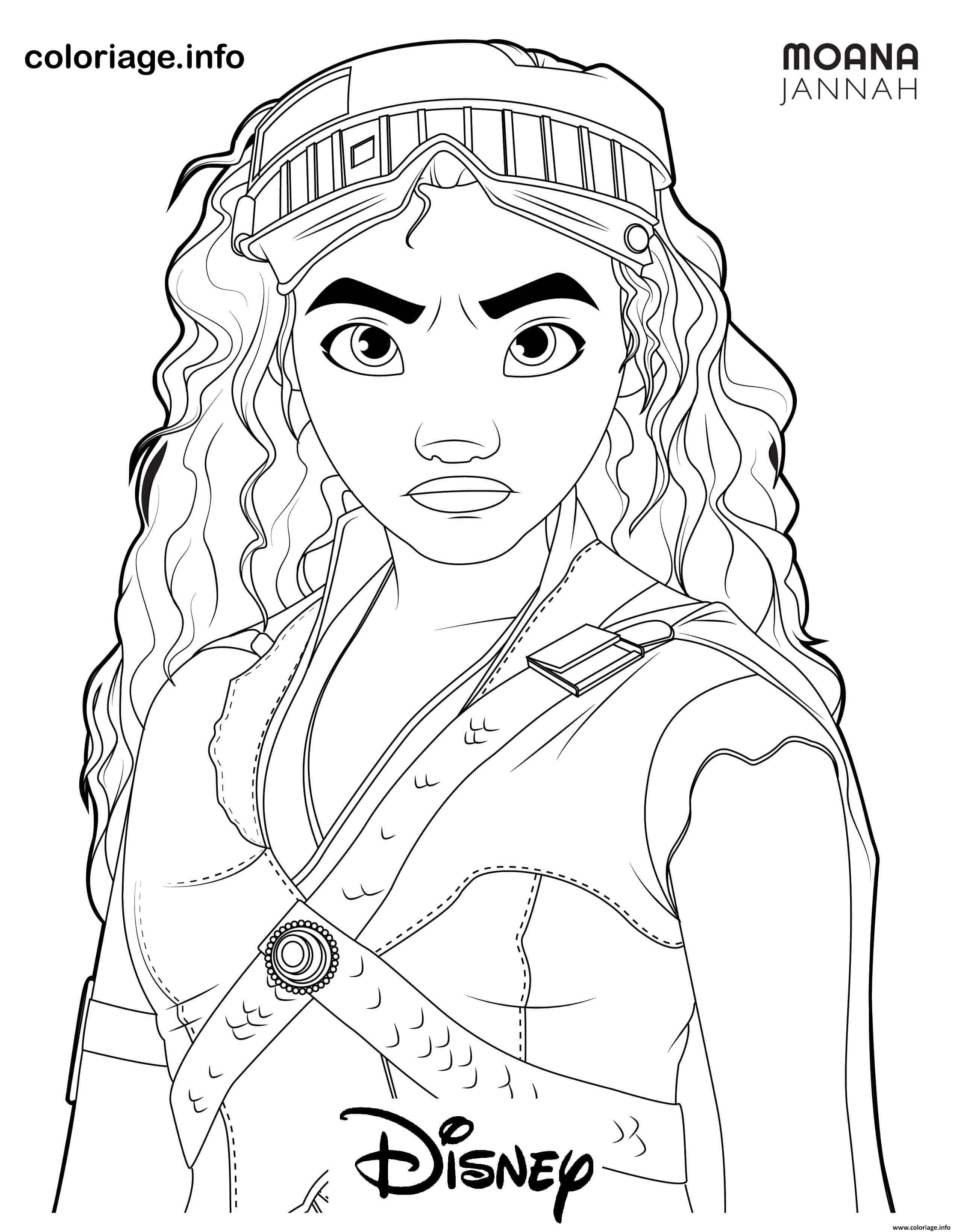 Coloriage jannah moana disney star wars Dessin à Imprimer Dessin jannah moana disney star wars Coloriage Gratuit à Imprimer