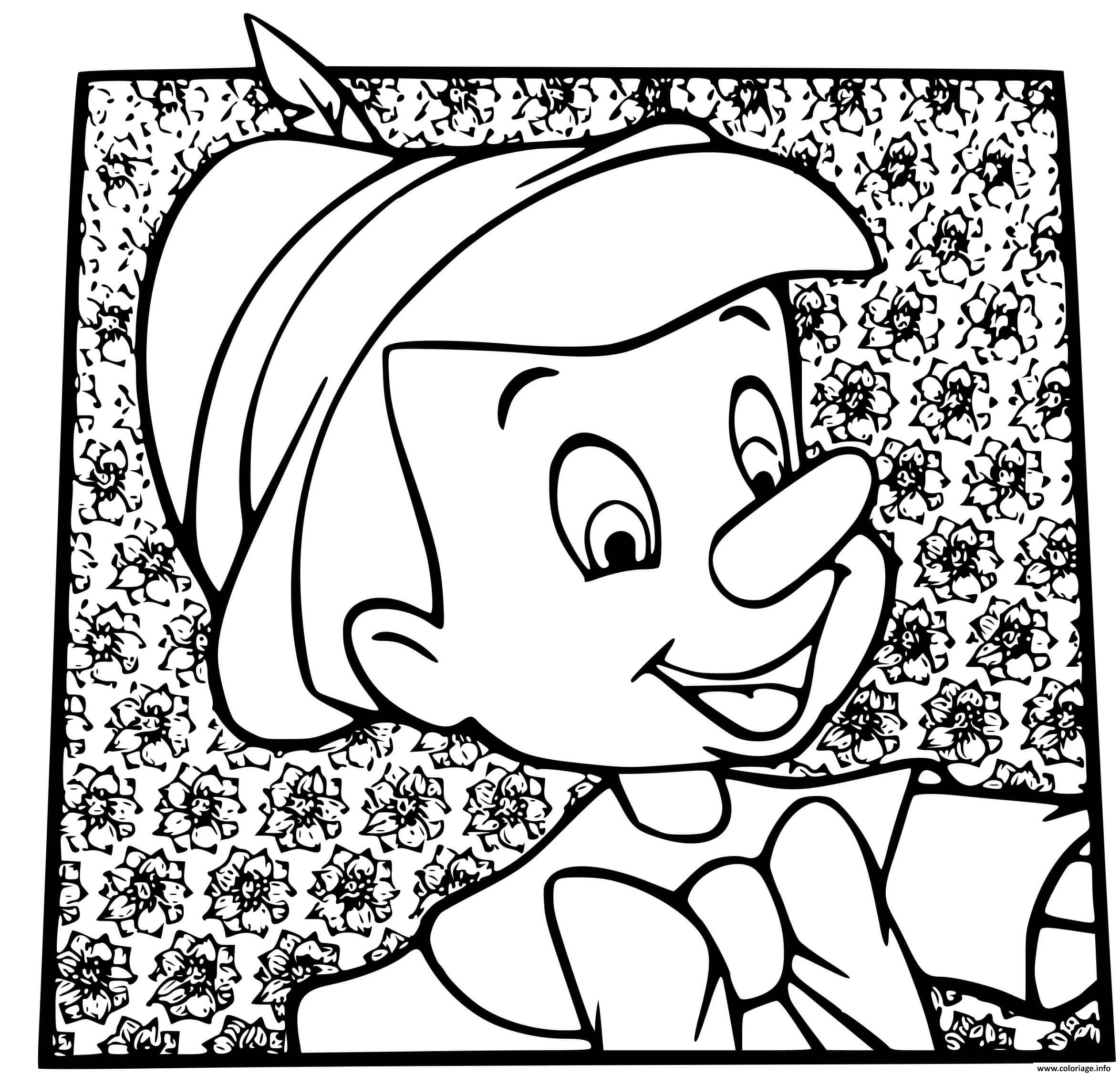 Coloriage pinocchio classique animation studio disney Dessin à Imprimer Dessin pinocchio classique animation studio disney Coloriage Gratuit à Imprimer
