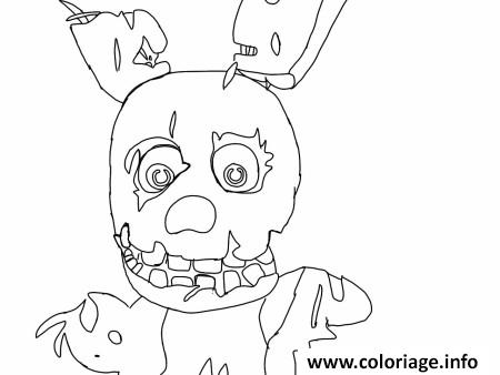 Coloriage Five Nights At Freddys Fnaf Coloring Pages Jecolorie
